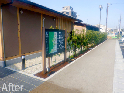 岐阜公園内苑 植栽工事