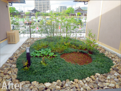 岐阜公園内苑 植栽工事