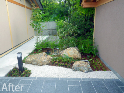 岐阜公園内苑 植栽工事